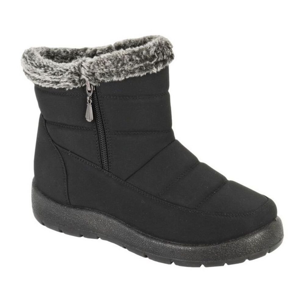 Boulevard Womens/Ladies Snow Boots / Black
